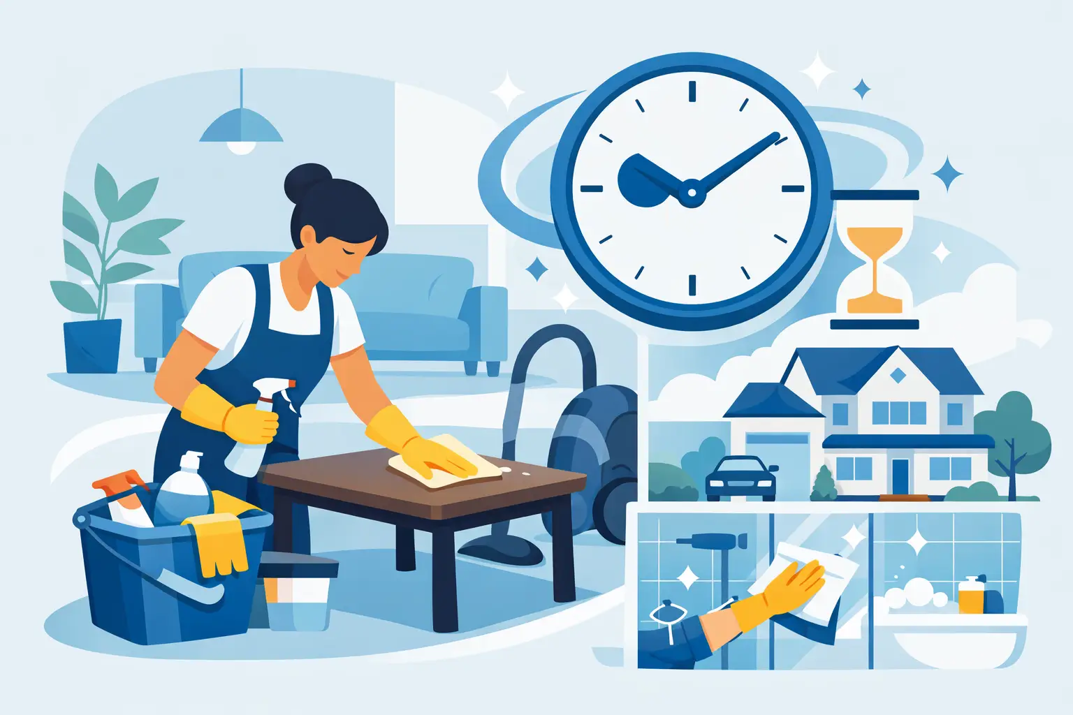 House Cleaning Services That Save Time