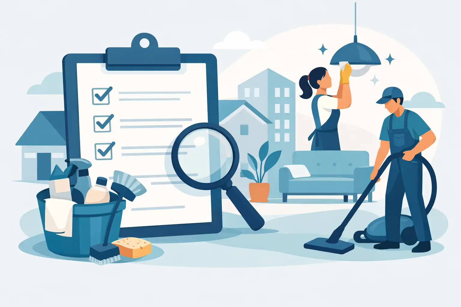 Pre Inspection Cleaning Checklist for Rentals