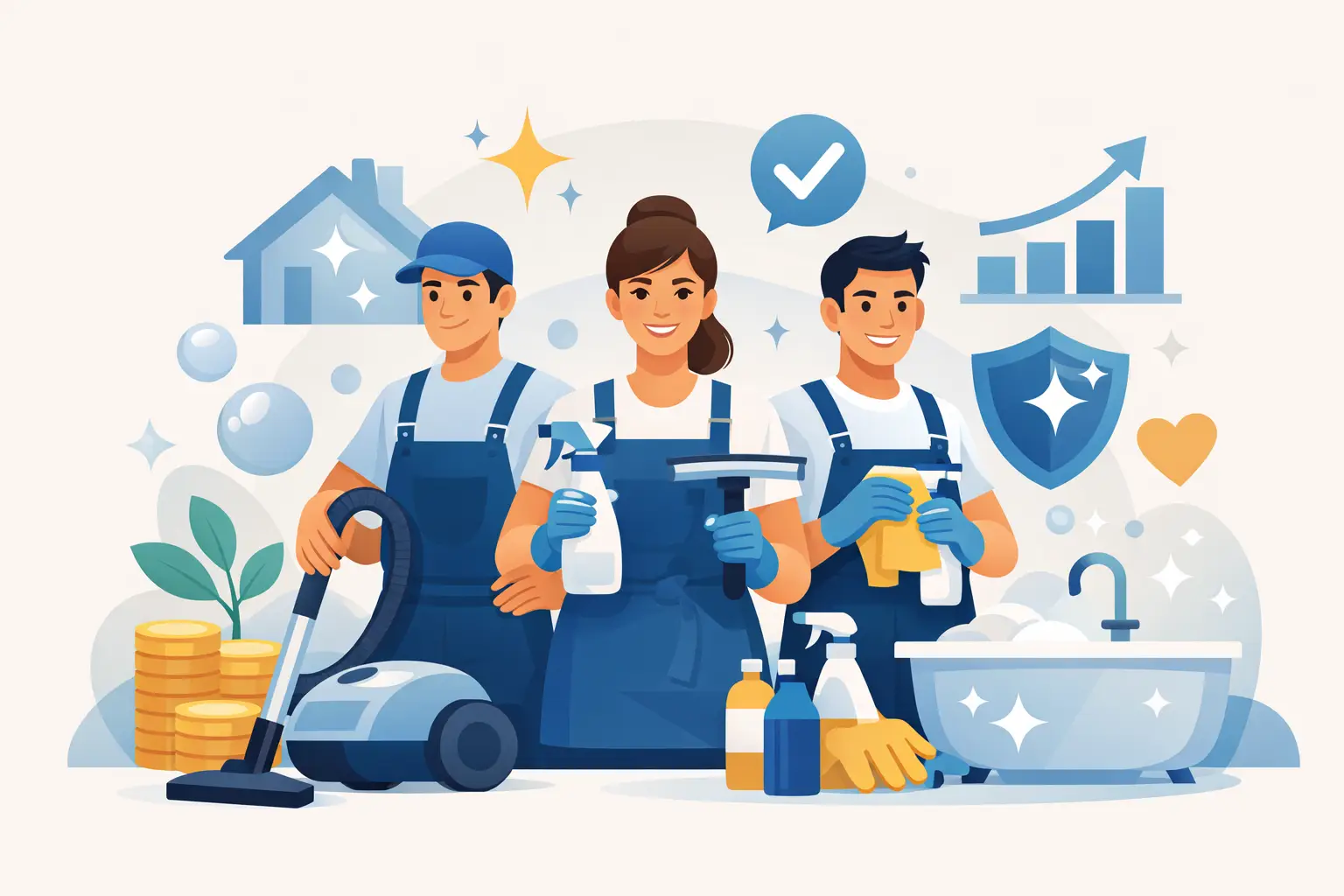 The Top Benefits of Professional Cleaners