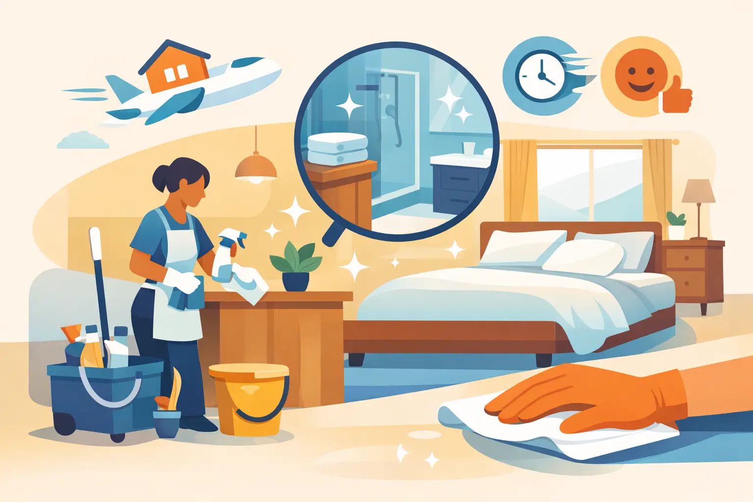 Airbnb Cleaning for Fast Turnovers That Guests Notice