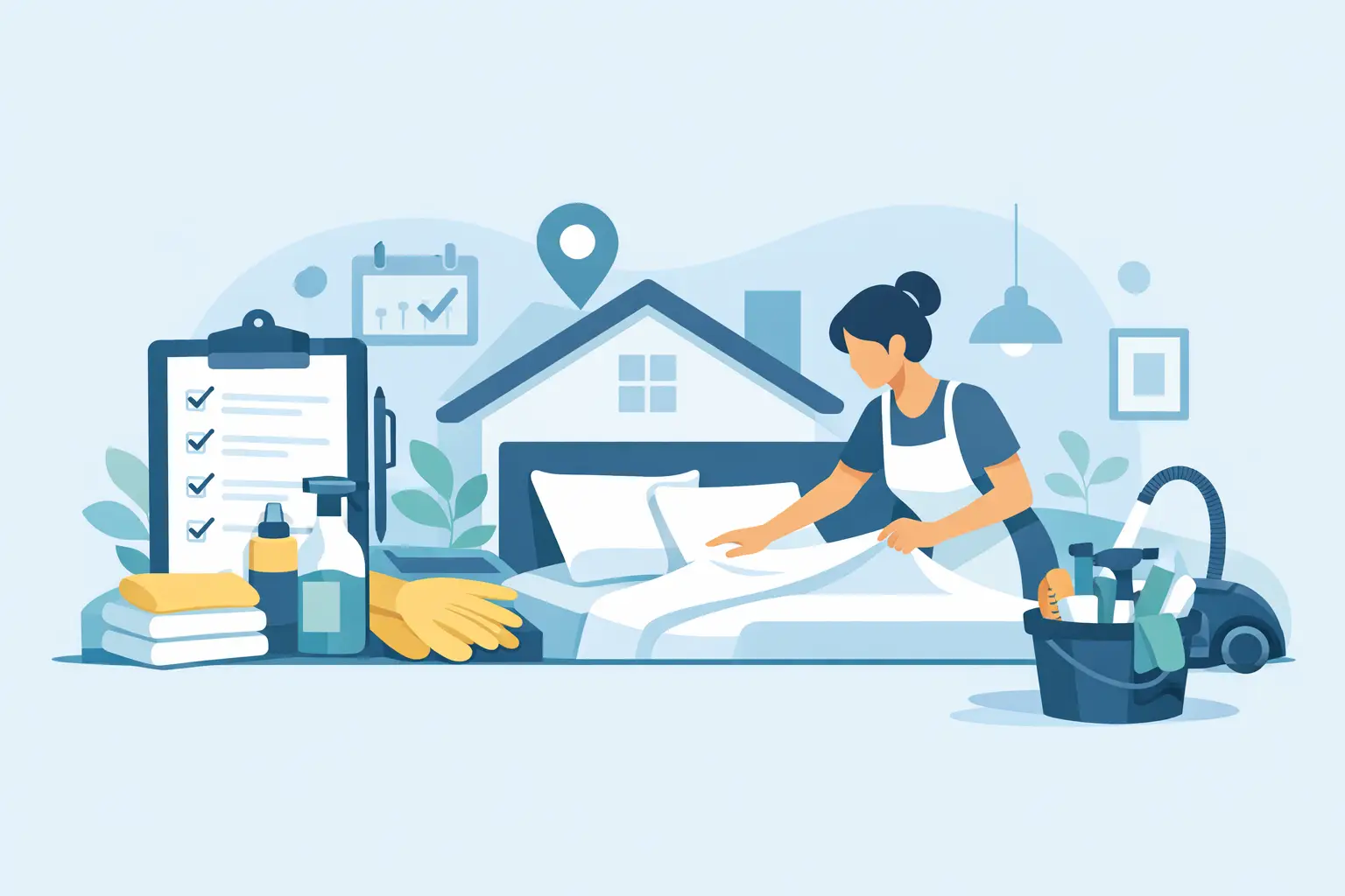 Airbnb Turnover Cleaning Checklist Example