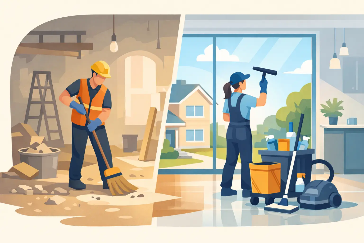 Builder Cleaning That Gets Your Property Ready