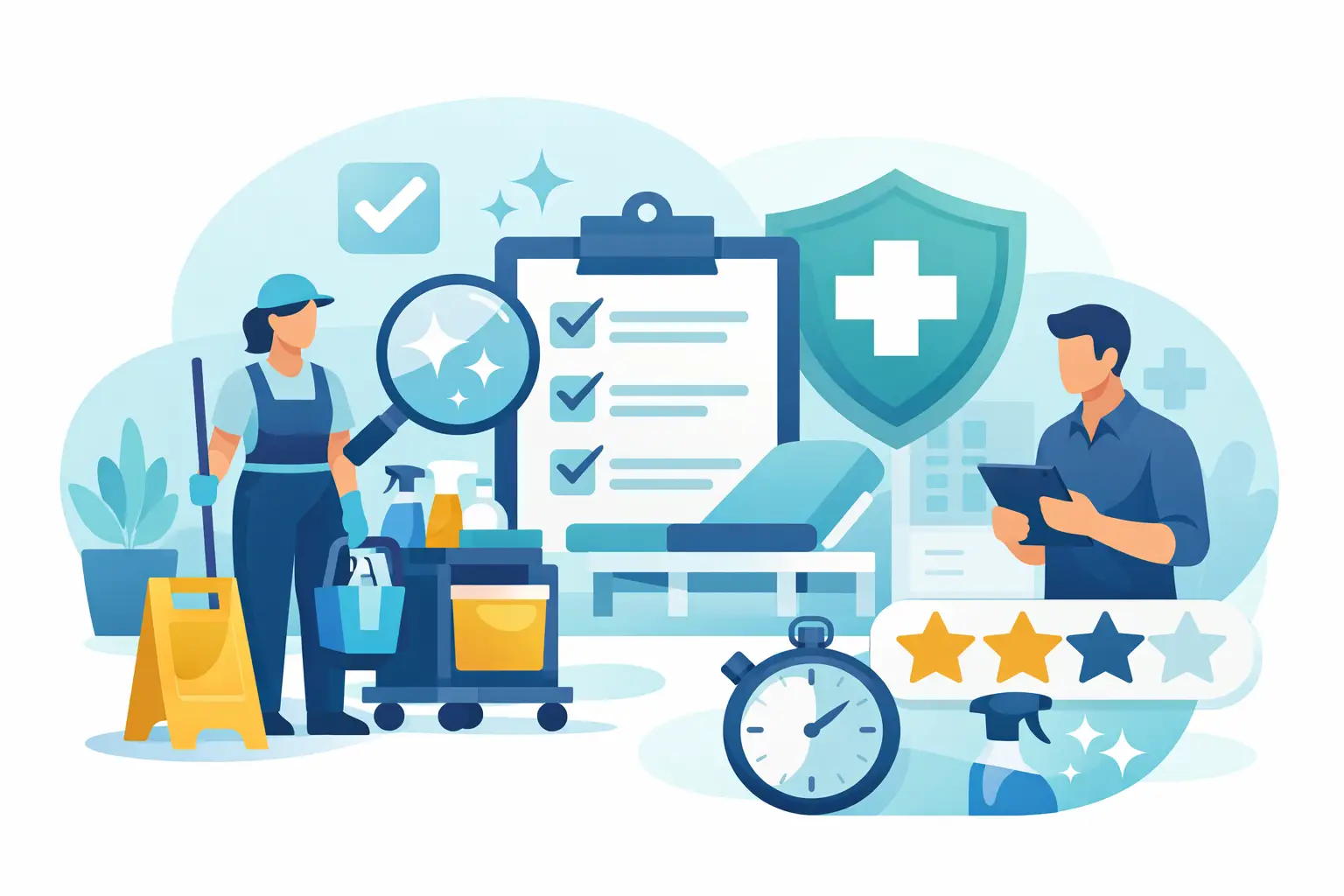 Clinic Cleaning Company Review Criteria That Matter