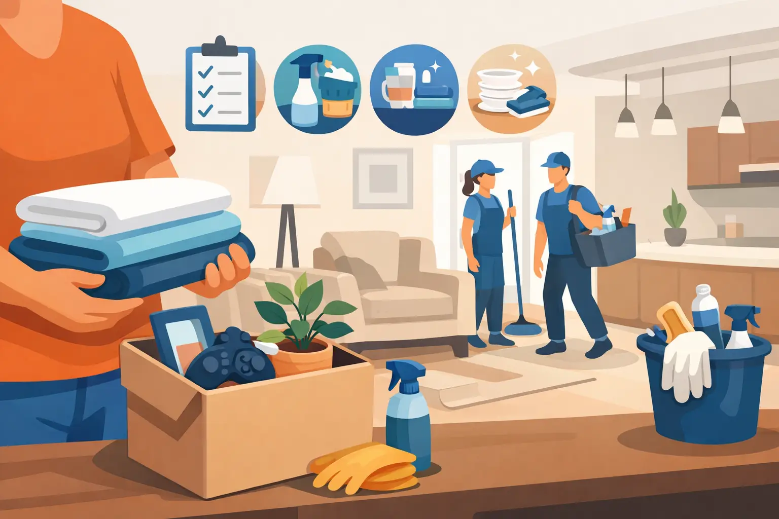 How to Prepare Your Home for Cleaners Before They Arrive