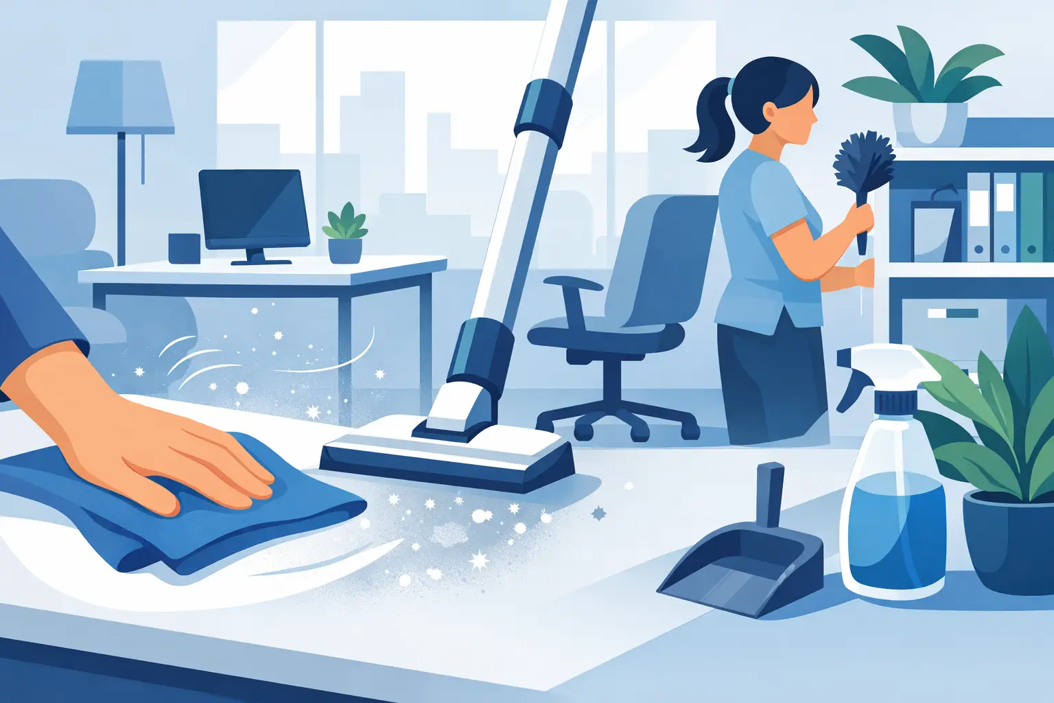 How to Reduce Office Dust and Keep It Down