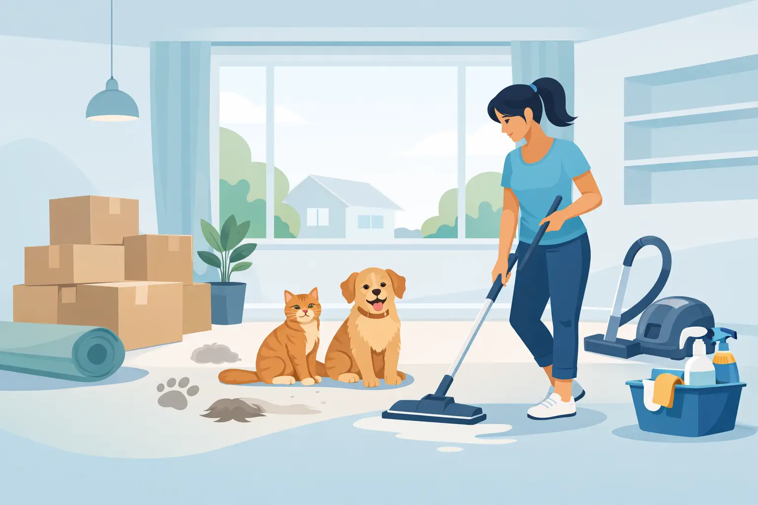 Vacate Cleaning for Pet Owners Made Simple