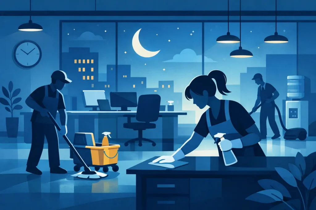 Can Cleaners Work After Hours? What to Know