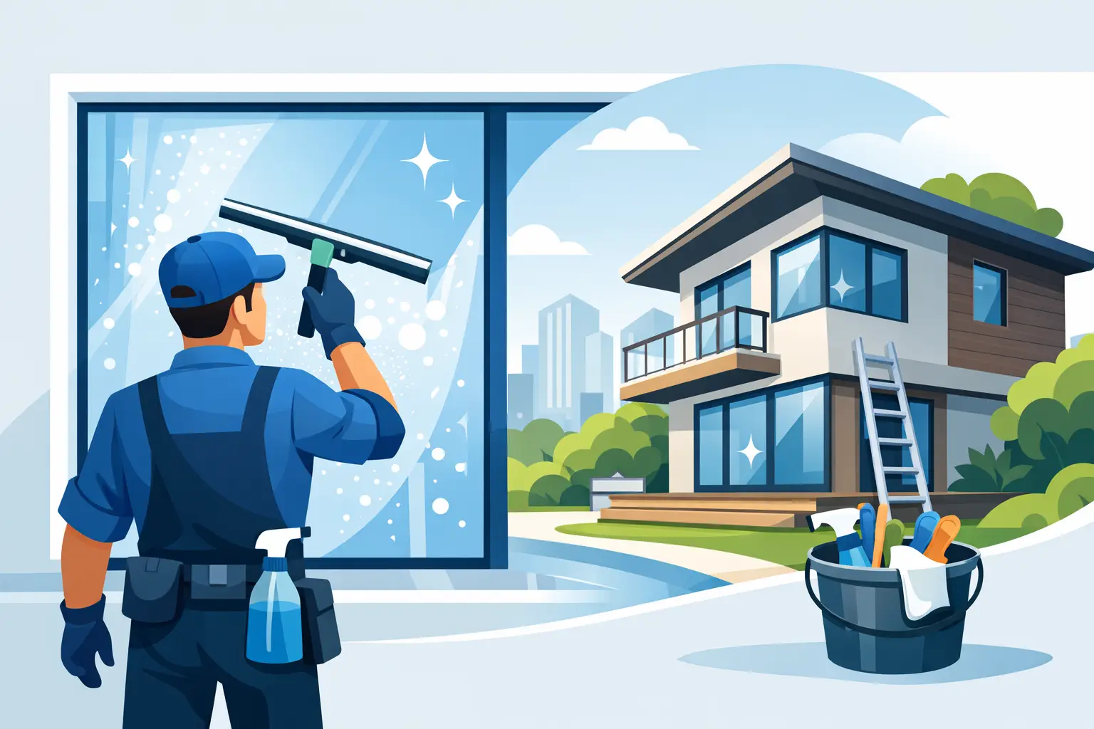How to Clean Rental Property Windows Properly