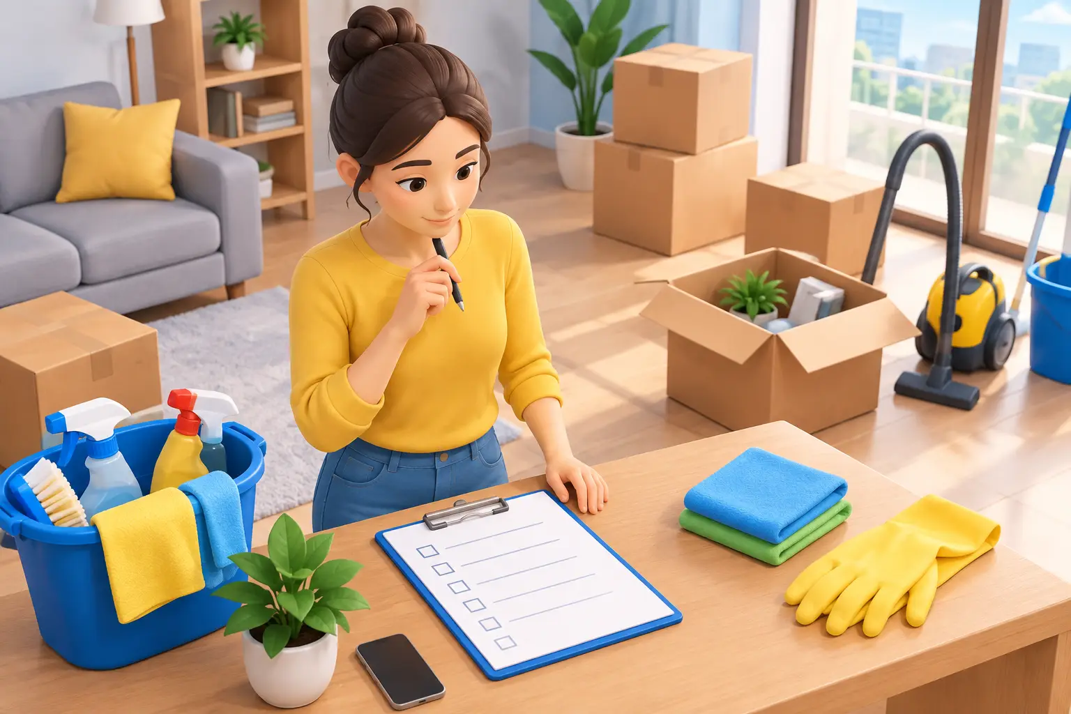 How to Organise Move-Out Cleaning Without Stress