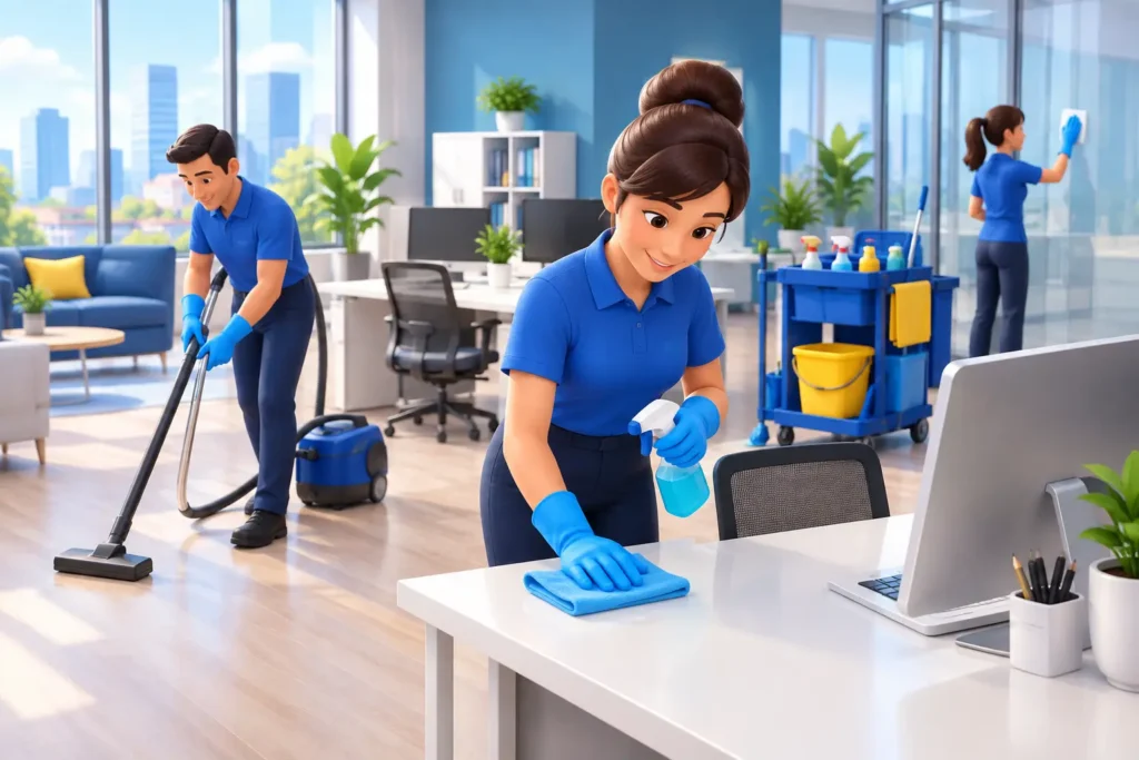 Spiffi Office Cleaning for a Better Workplace